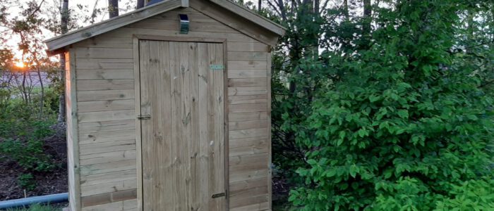 Toilet huisje, Looveld Zweeloo